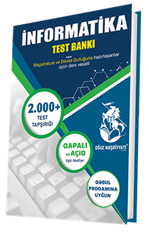 İnformatika Test Bankı   | EDU Company